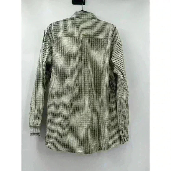 Ariat Pro Series Colorful Blue and Green Plaid Button Down Shirt - Men's Large - Picture 2 of 7